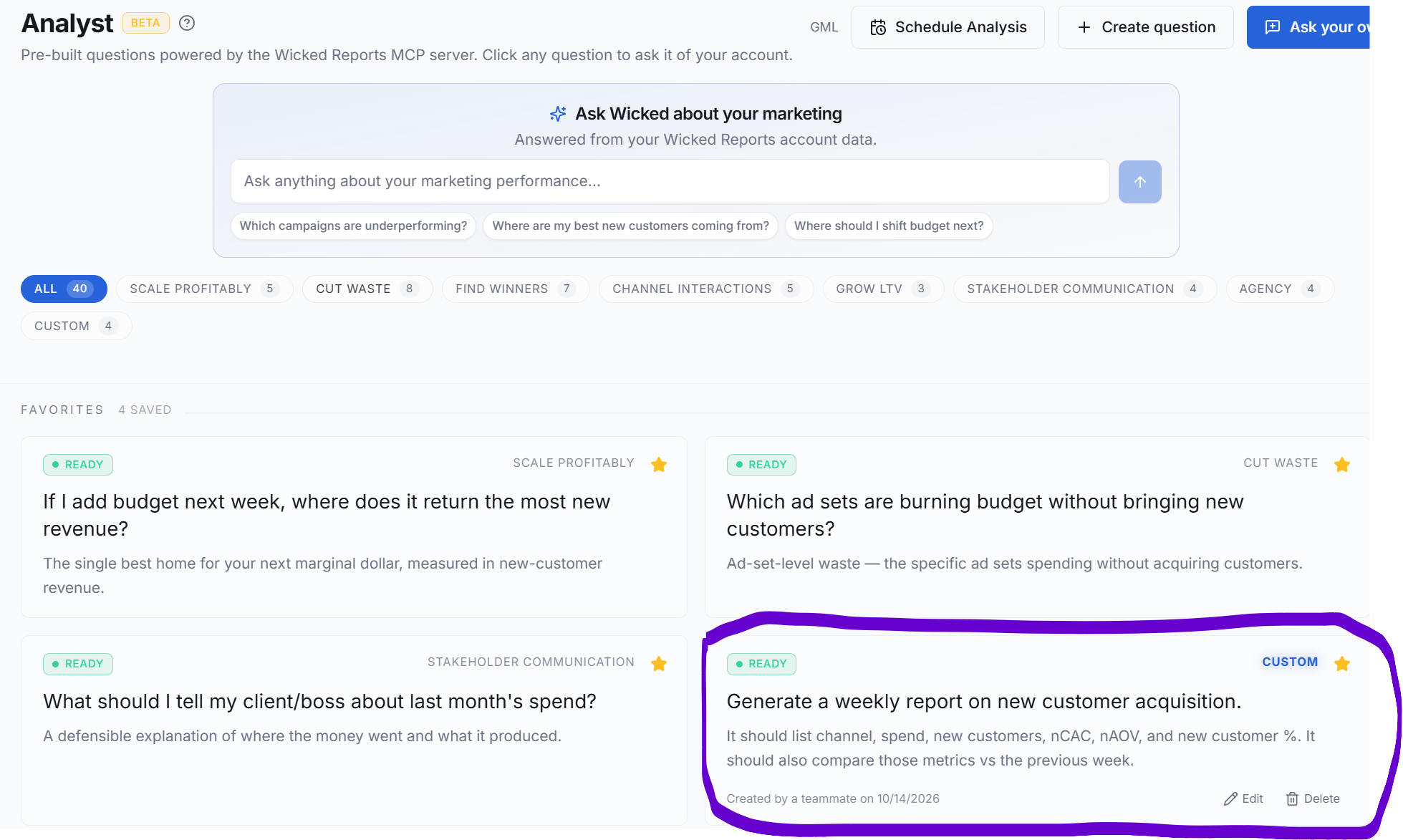 Custom-Analysis-on-Analyst-Page